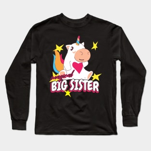 Big Sister Unicorn Long Sleeve T-Shirt